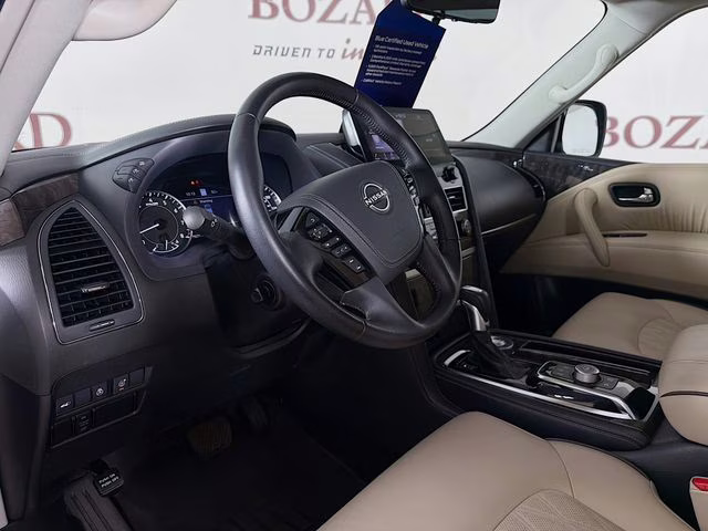 2022 Blue Pearl Nissan Armada Platinum RWD SUV