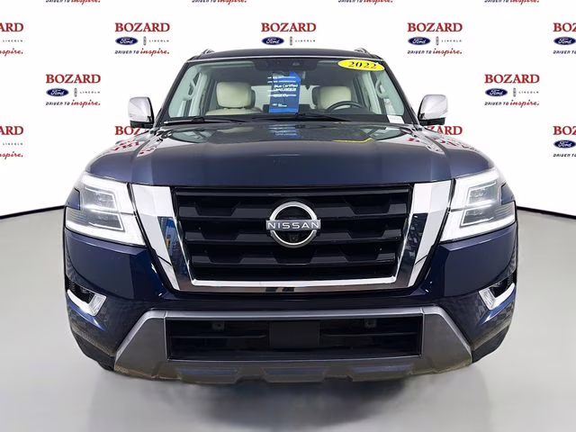 2022 Blue Pearl Nissan Armada Platinum RWD SUV