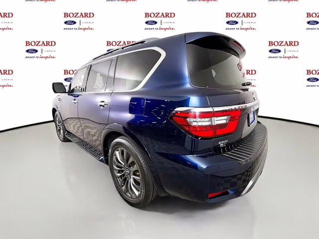 2022 Blue Pearl Nissan Armada Platinum RWD SUV
