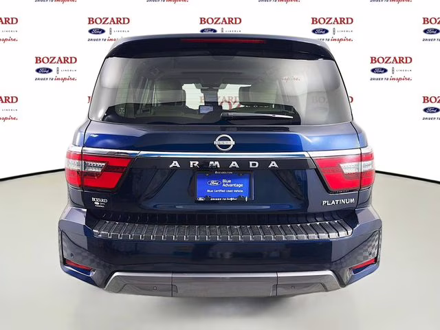 2022 Blue Pearl Nissan Armada Platinum RWD SUV