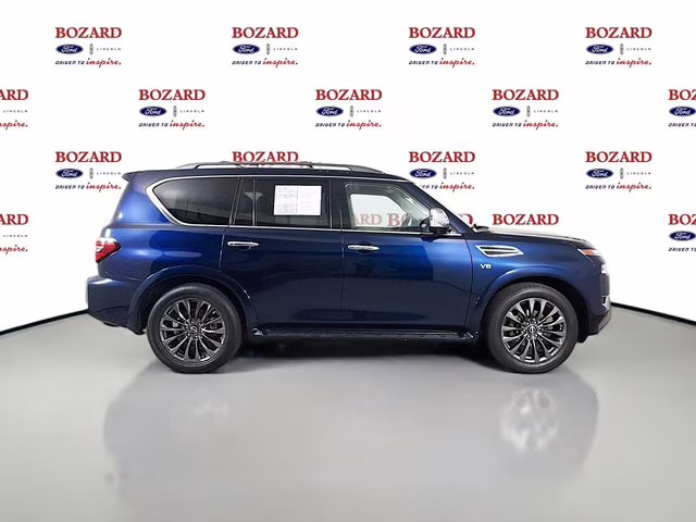 2022 Blue Pearl Nissan Armada Platinum RWD SUV