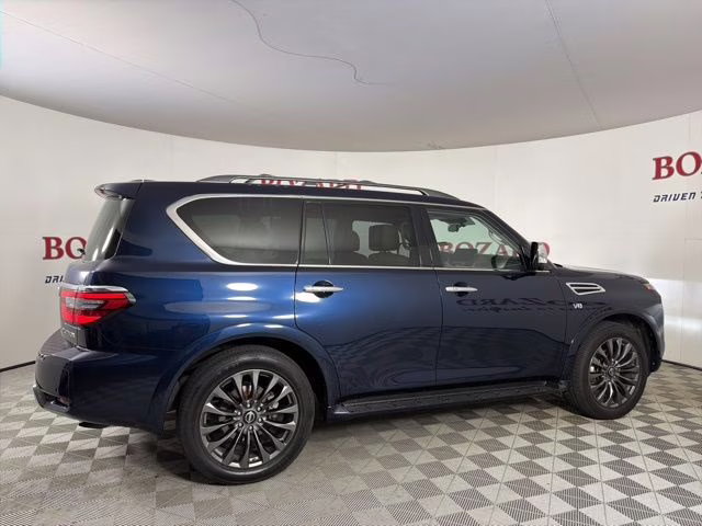 2022 Blue Pearl Nissan Armada Platinum RWD SUV