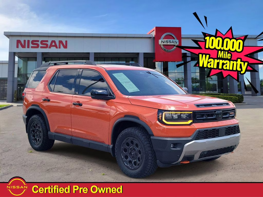 2026 Orange Honda Passport TrailSport Elite Blackout AWD SUV