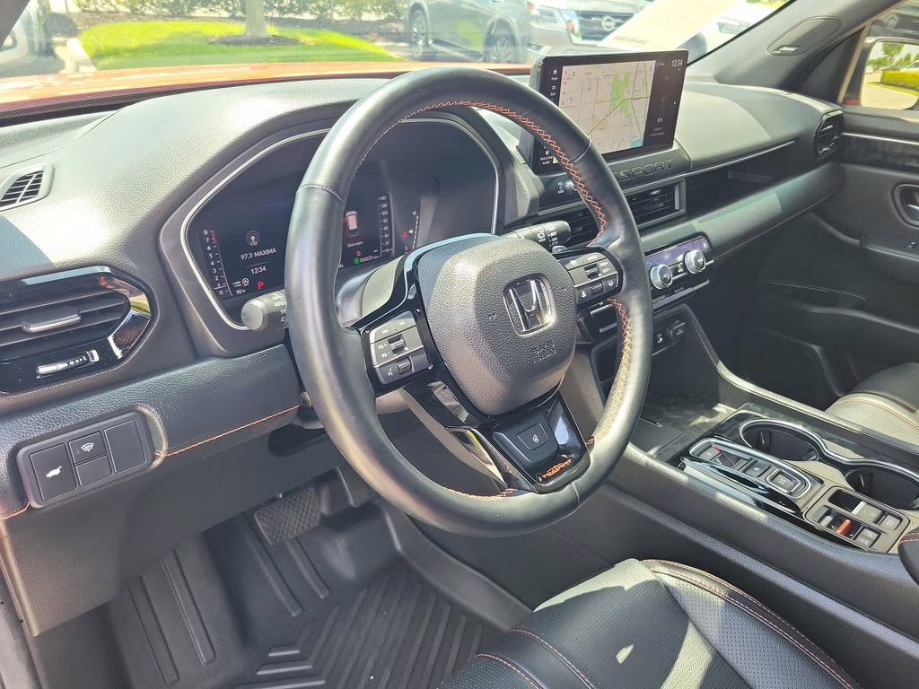 2026 Orange Honda Passport TrailSport Elite Blackout AWD SUV