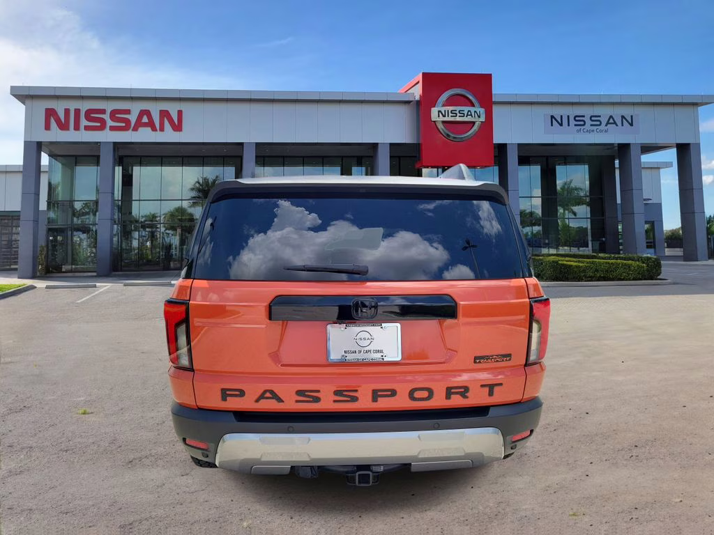 2026 Orange Honda Passport TrailSport Elite Blackout AWD SUV