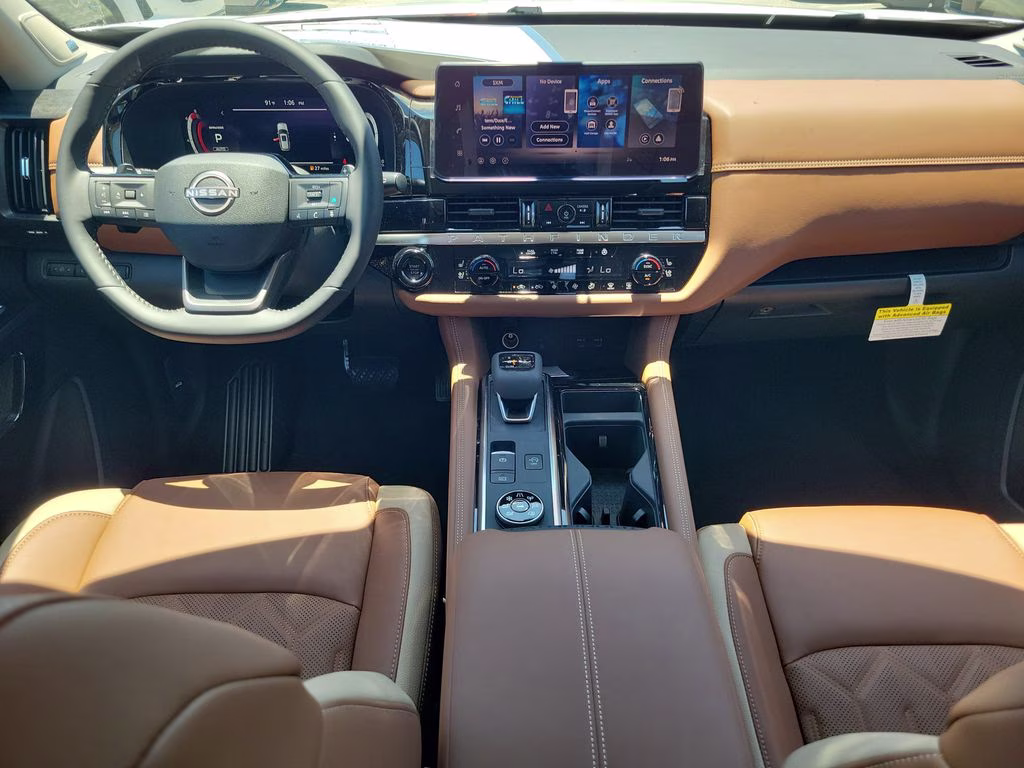 2026 Everest White Pearl Tricoat Nissan Pathfinder Platinum 4X4 SUV