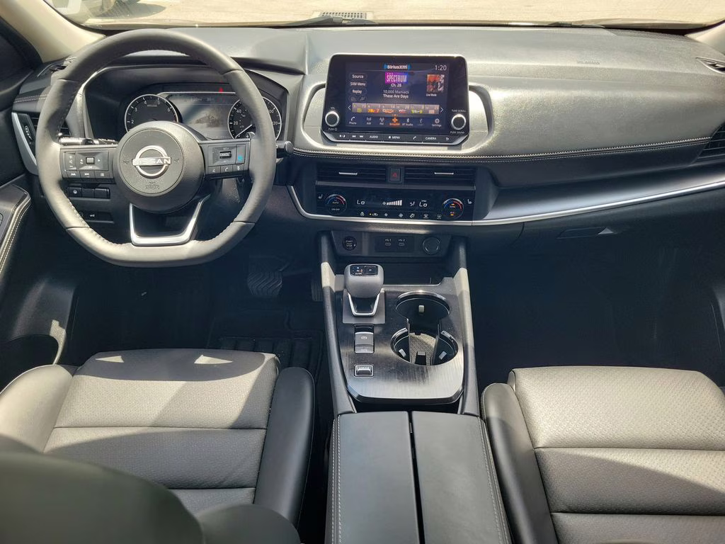 2024 Baja Storm Metallic Nissan Rogue SV FWD SUV