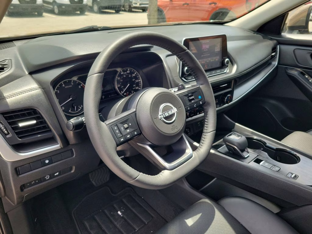 2024 Baja Storm Metallic Nissan Rogue SV FWD SUV