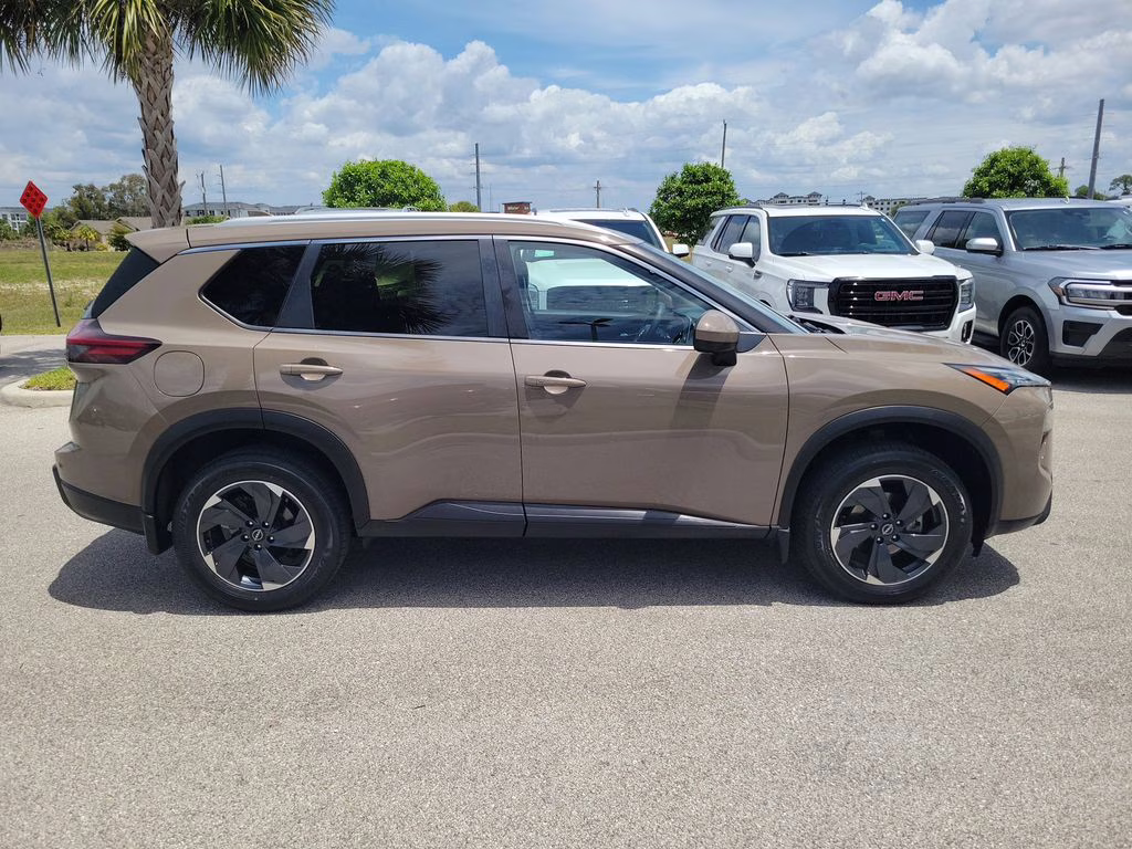 2024 Baja Storm Metallic Nissan Rogue SV FWD SUV