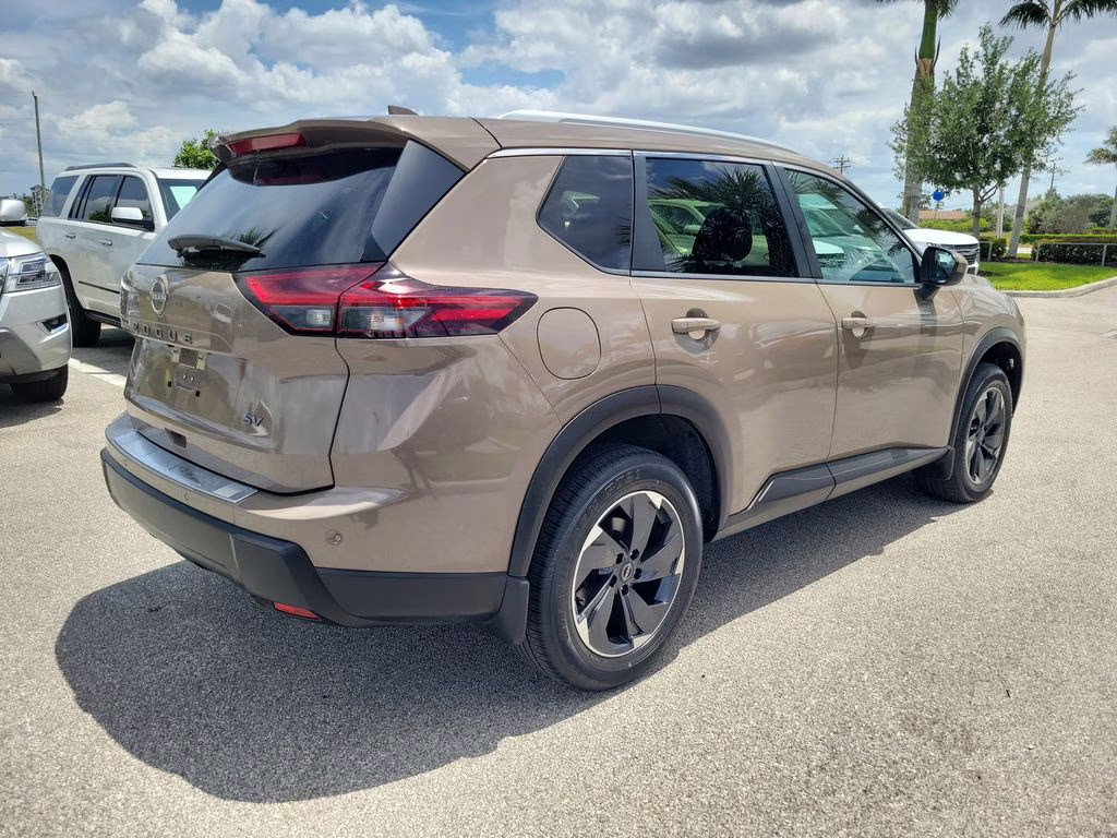2024 Baja Storm Metallic Nissan Rogue SV FWD SUV
