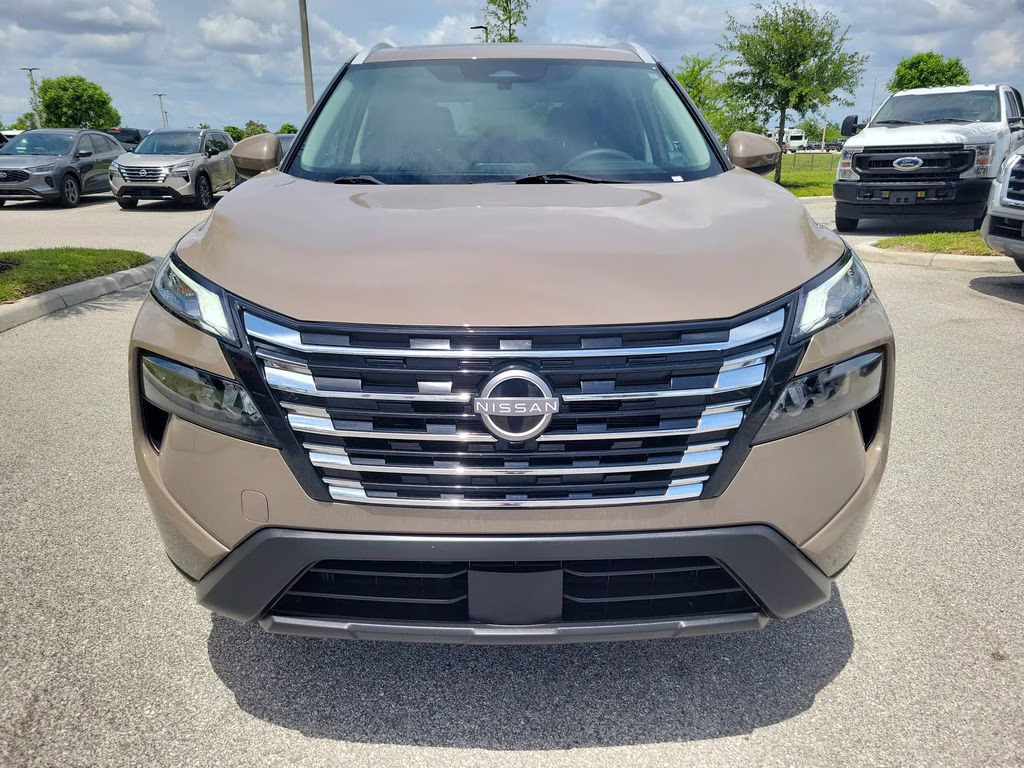 2024 Baja Storm Metallic Nissan Rogue SV FWD SUV