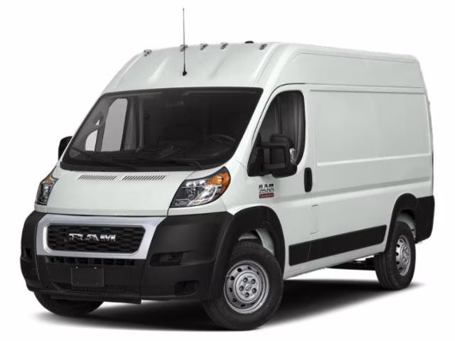 2021 Bright White Clearcoat Ram ProMaster 2500 High Roof FWD Van