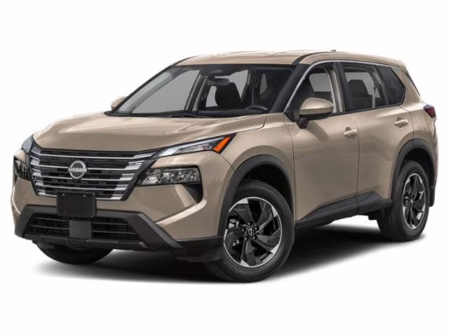 2025 Baja Storm Metallic Nissan Rogue SV FWD SUV
