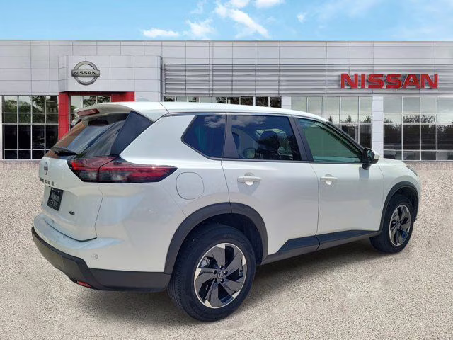 2025 Everest White Pearl Nissan Rogue SV AWD SUV