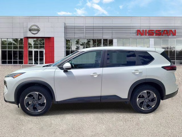 2025 Everest White Pearl Nissan Rogue SV AWD SUV