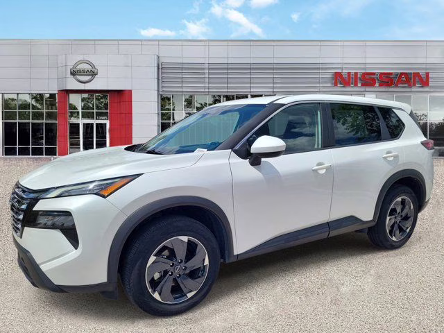 2025 Everest White Pearl Nissan Rogue SV AWD SUV