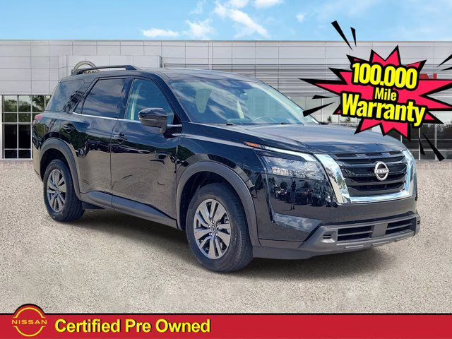 2025 Super Black Nissan Pathfinder SV FWD SUV