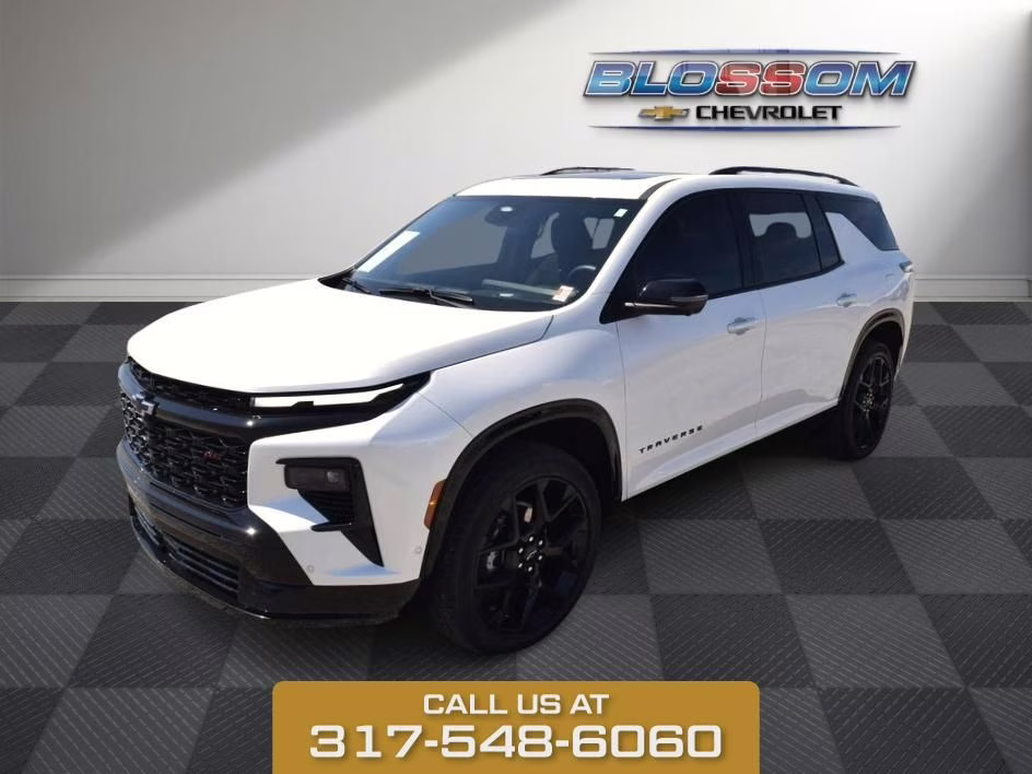 2024 Pearl Chevrolet Traverse RS AWD SUV
