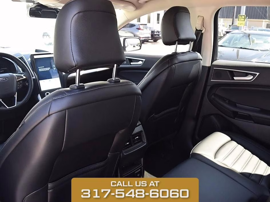 2024 White Metallic Ford Edge SEL AWD SUV