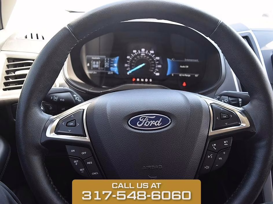 2024 White Metallic Ford Edge SEL AWD SUV