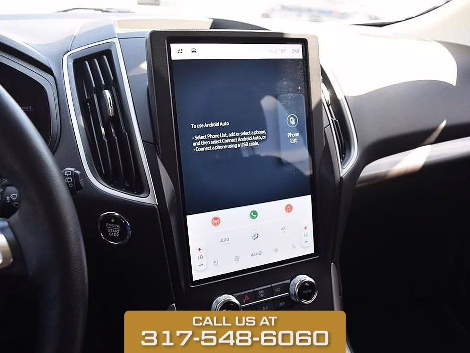 2024 White Metallic Ford Edge SEL AWD SUV