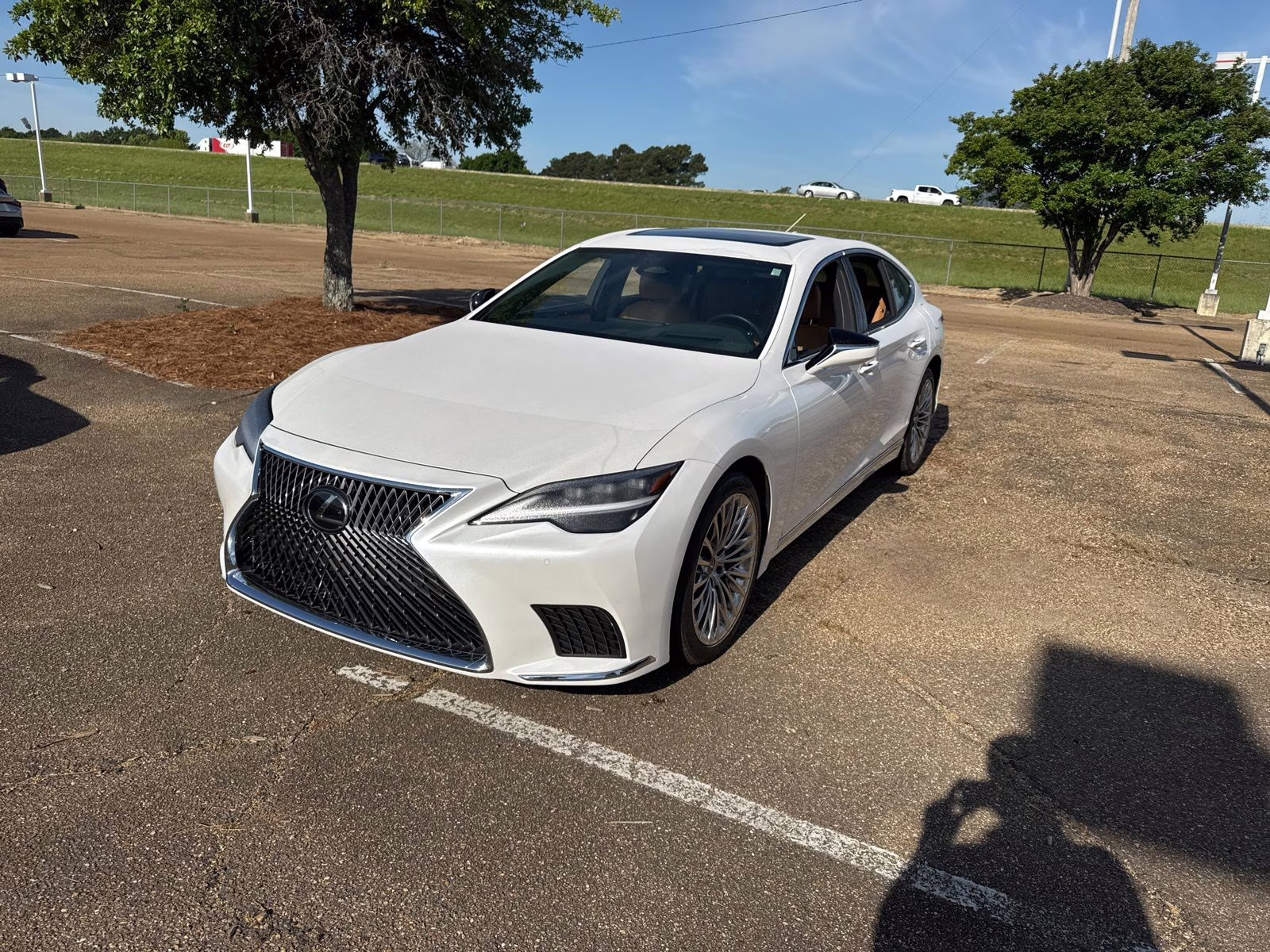 2024 White Pearl Lexus LS 500 Base RWD Sedan