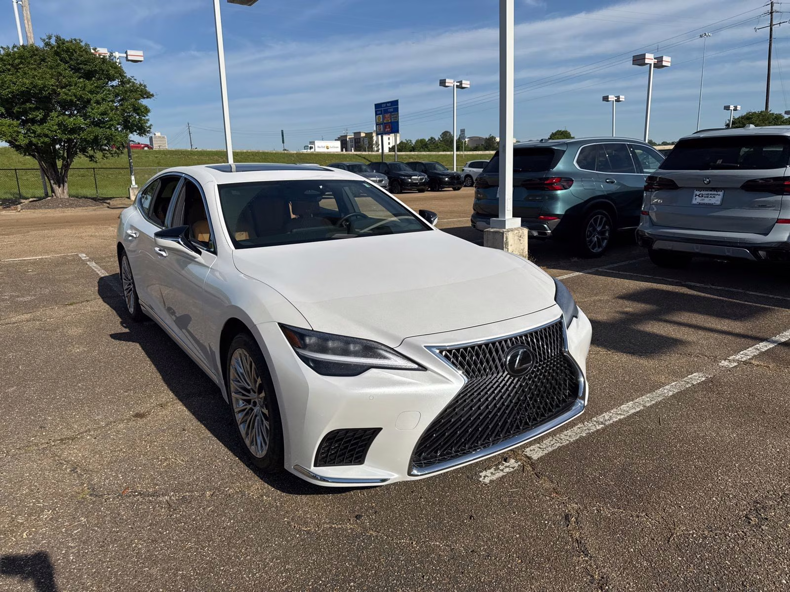2024 White Pearl Lexus LS 500 Base RWD Sedan