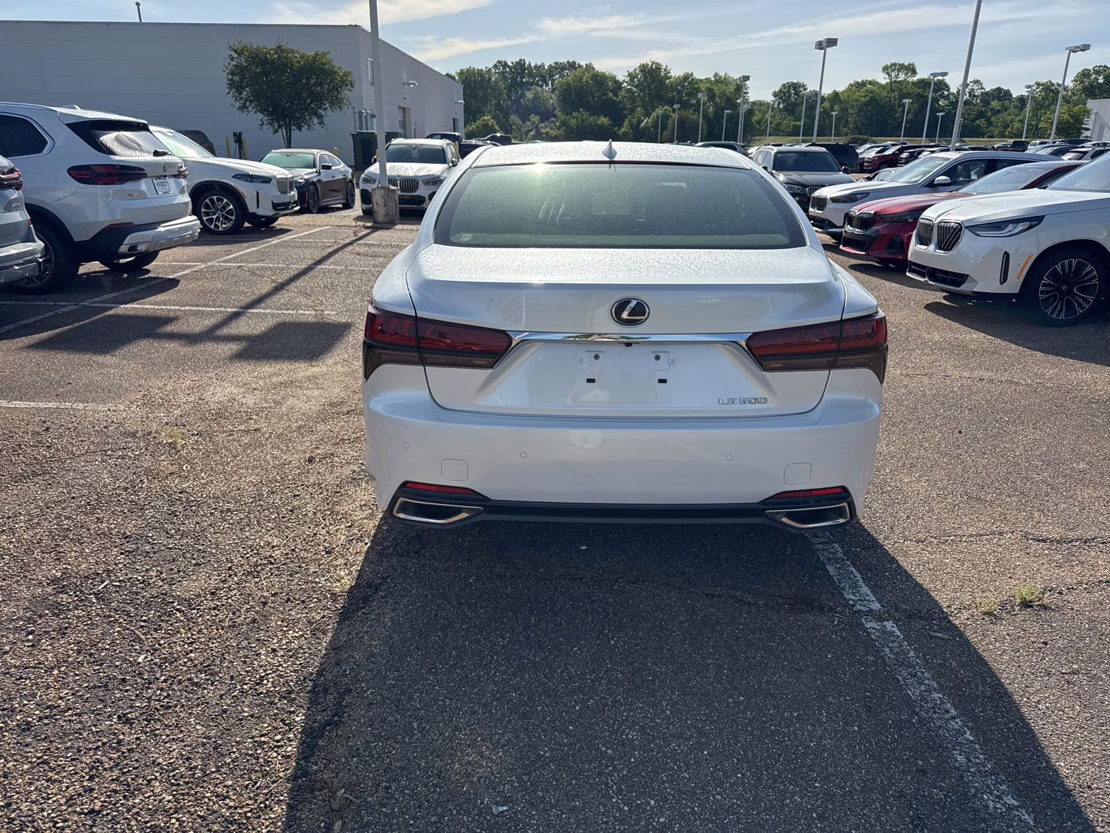 2024 White Pearl Lexus LS 500 Base RWD Sedan