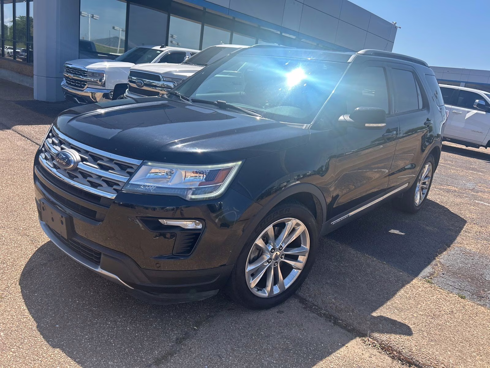 2018 Shadow Black Ford Explorer XLT FWD SUV