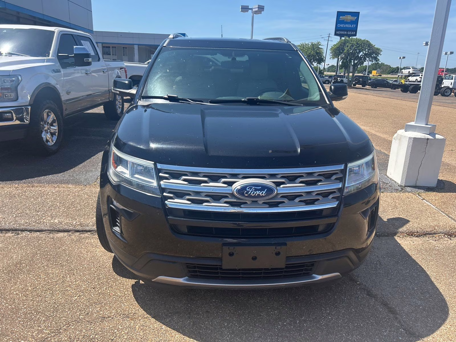 2018 Shadow Black Ford Explorer XLT FWD SUV