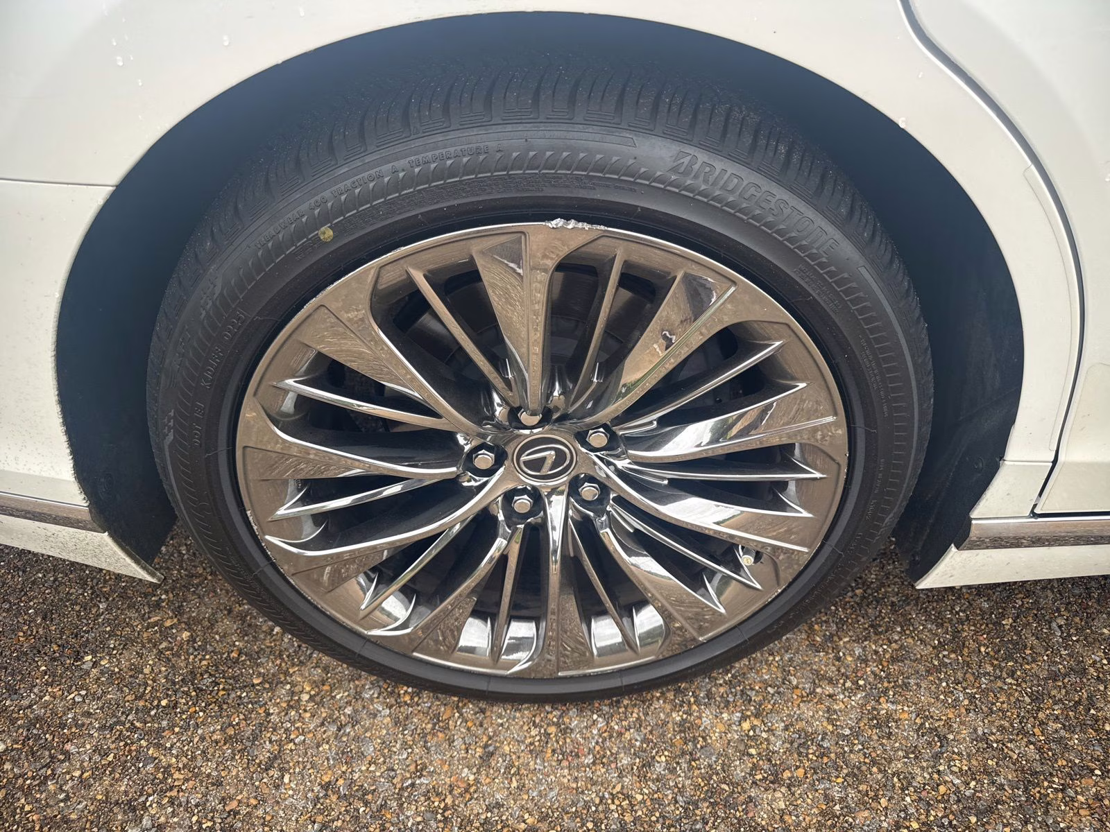 2022 White Pearl Lexus LS 500 Base RWD Sedan