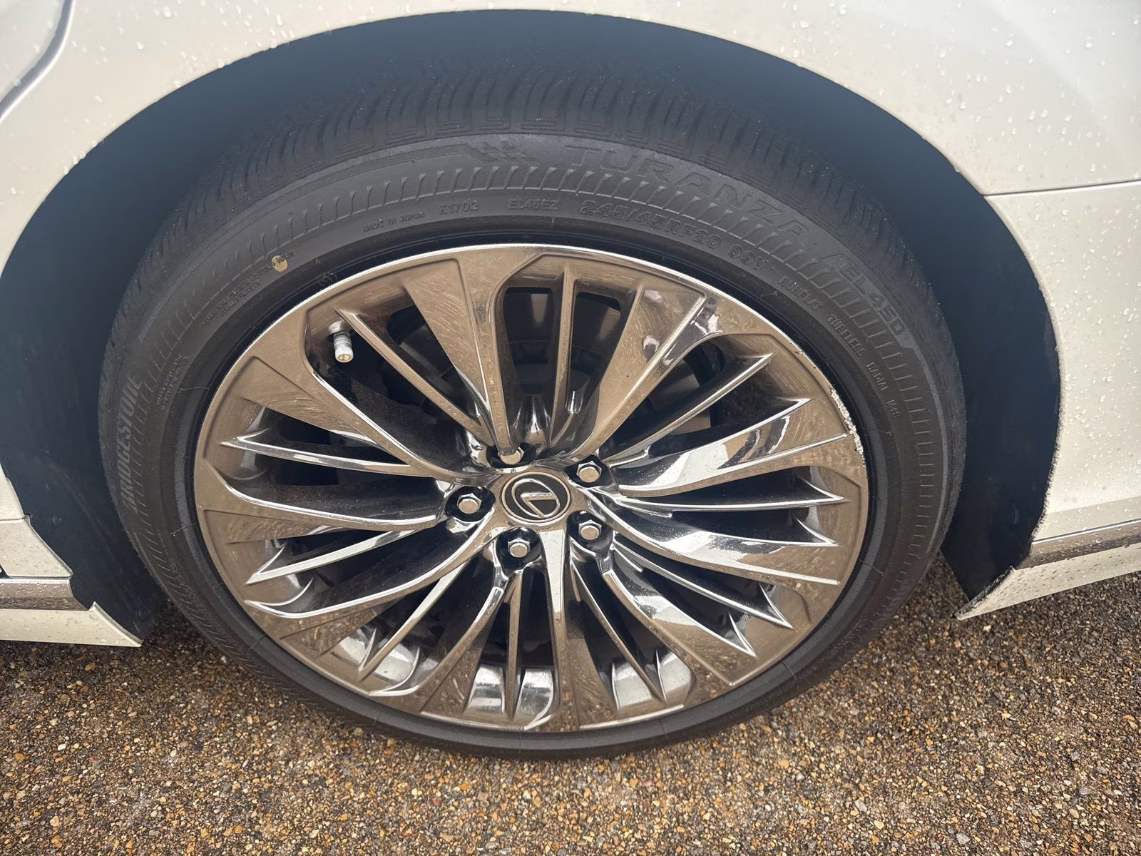 2022 White Pearl Lexus LS 500 Base RWD Sedan