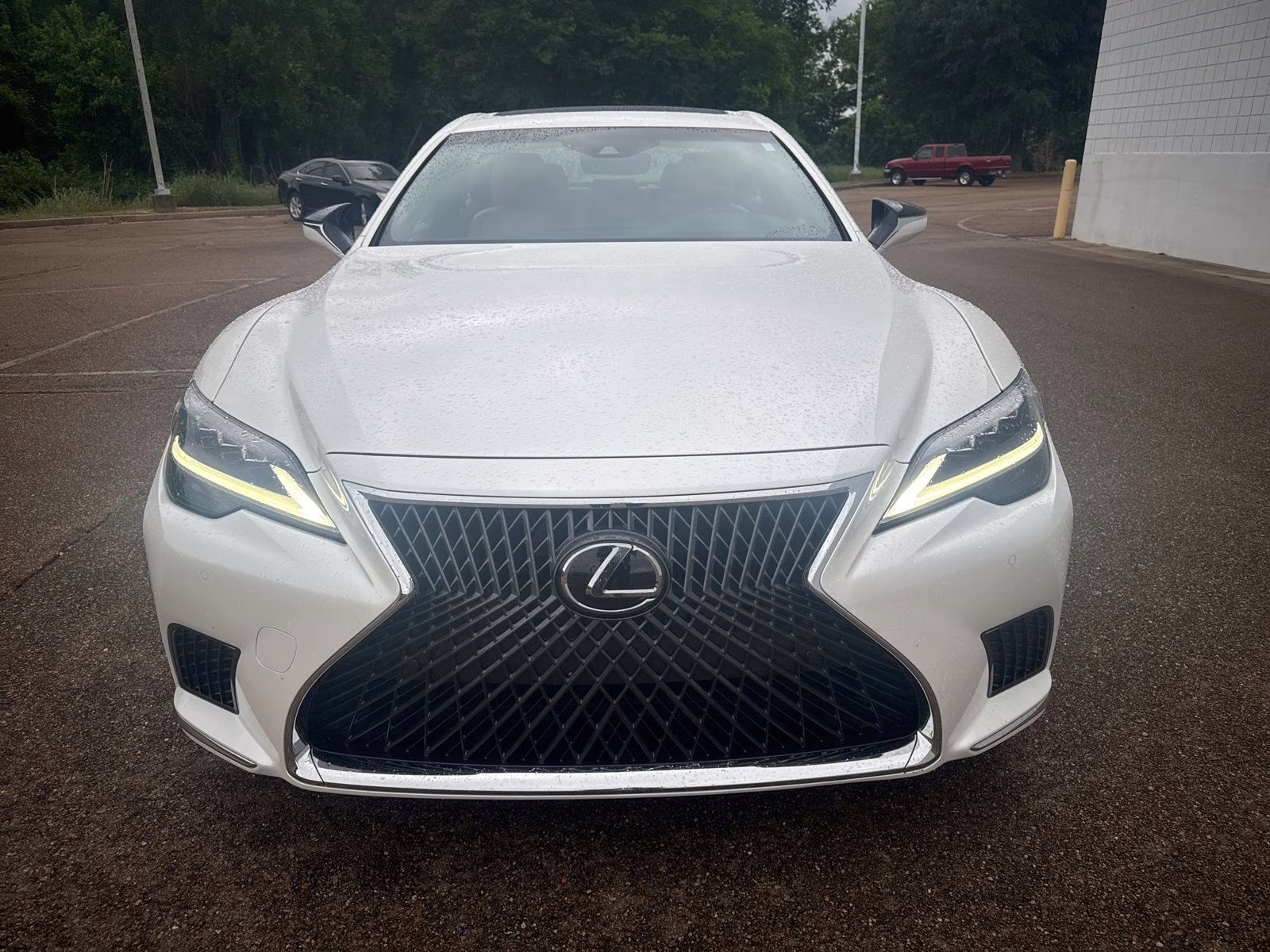 2022 White Pearl Lexus LS 500 Base RWD Sedan