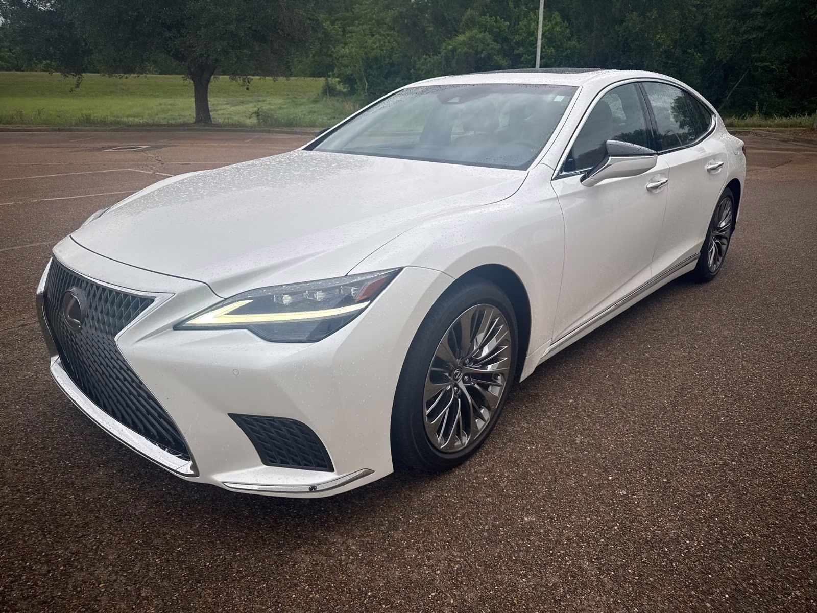 2022 White Pearl Lexus LS 500 Base RWD Sedan
