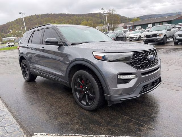 2021 Gray Metallic Ford Explorer ST 4X4 SUV