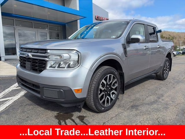 2023 Iconic Silver Metallic Ford Maverick Lariat AWD Truck