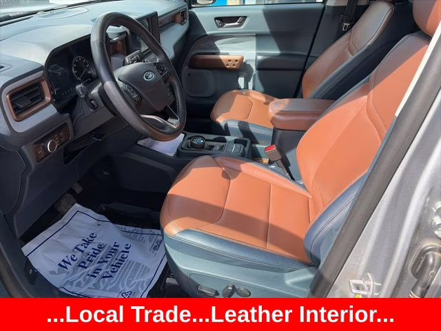 2023 Iconic Silver Metallic Ford Maverick Lariat AWD Truck