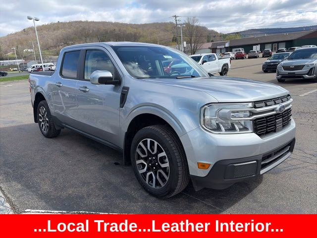 2023 Iconic Silver Metallic Ford Maverick Lariat AWD Truck