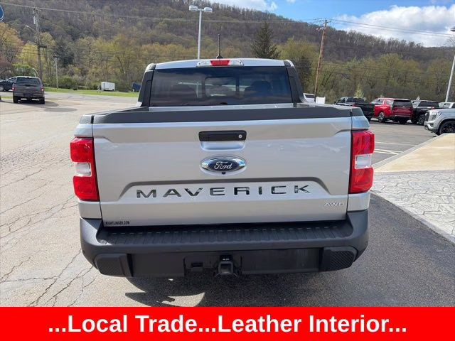 2023 Iconic Silver Metallic Ford Maverick Lariat AWD Truck