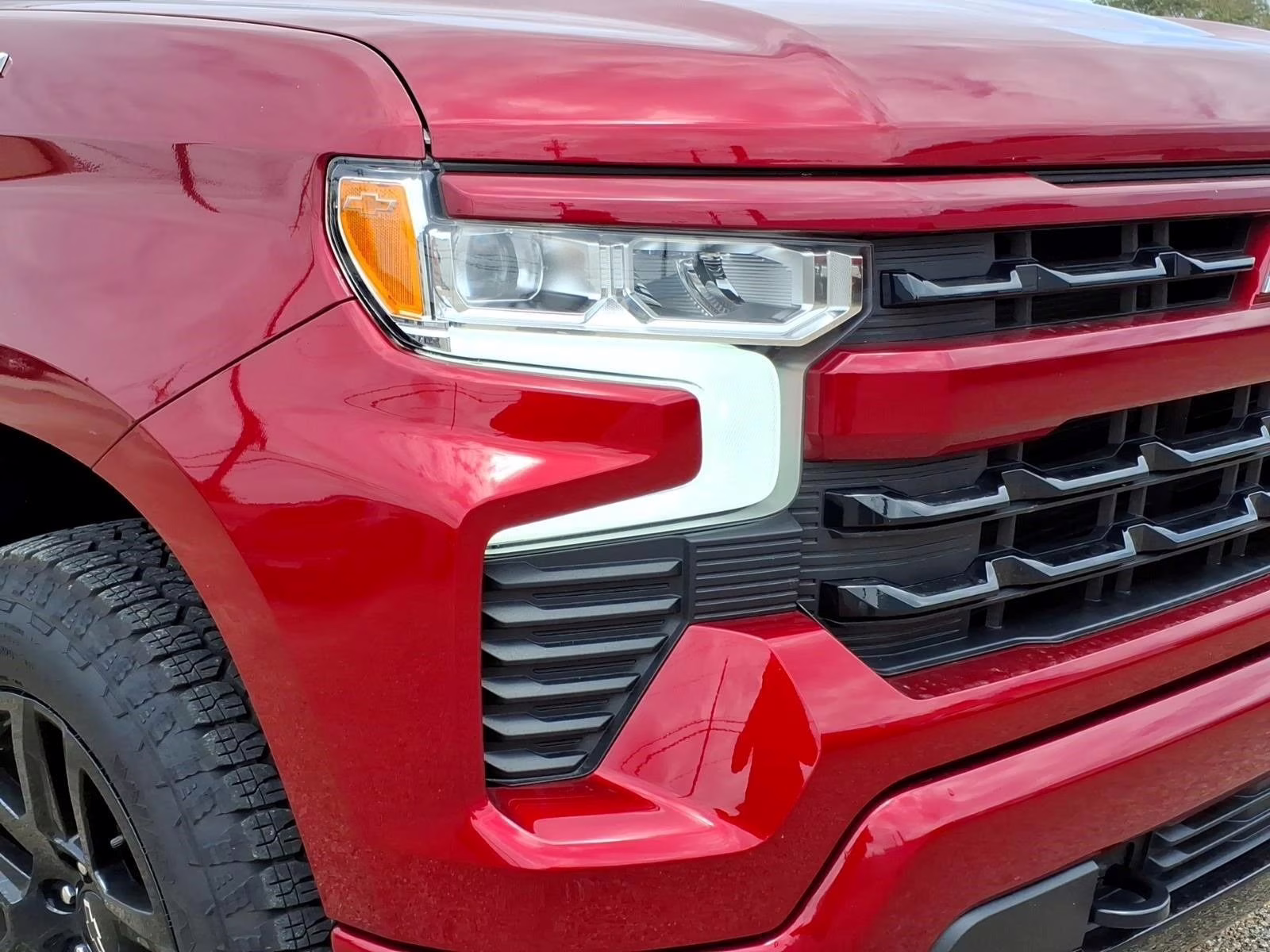 2024 Radiant Red Chevrolet Silverado 1500 RST 4X4 Truck
