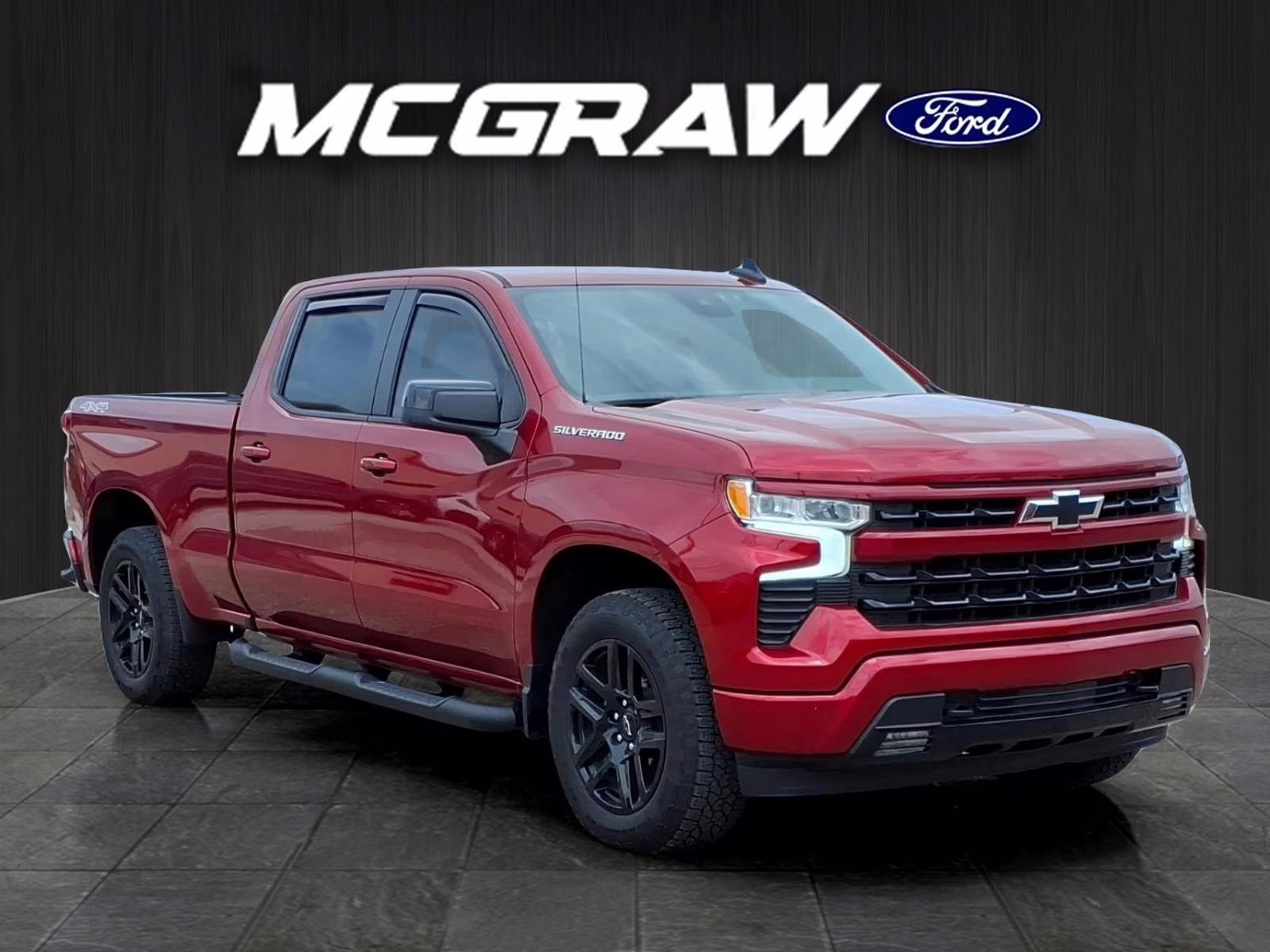 2024 Radiant Red Chevrolet Silverado 1500 RST 4X4 Truck