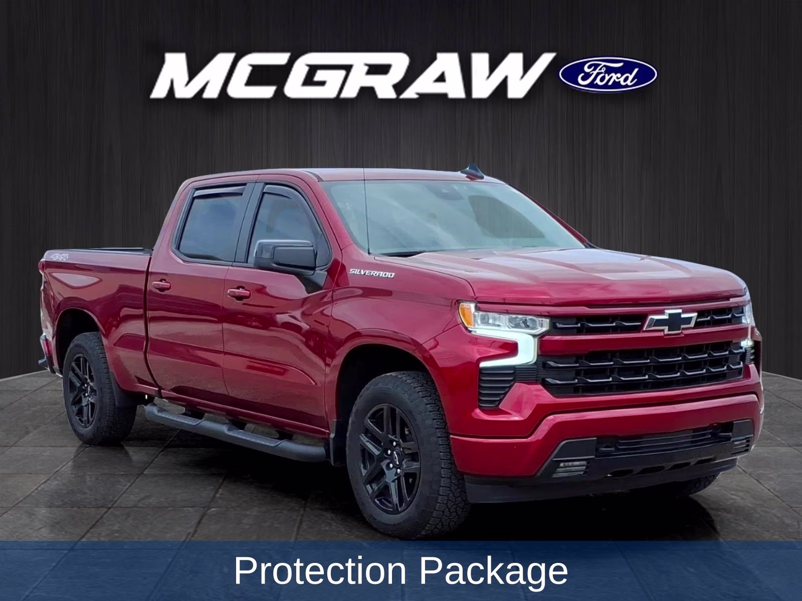 2024 Radiant Red Chevrolet Silverado 1500 RST 4X4 Truck