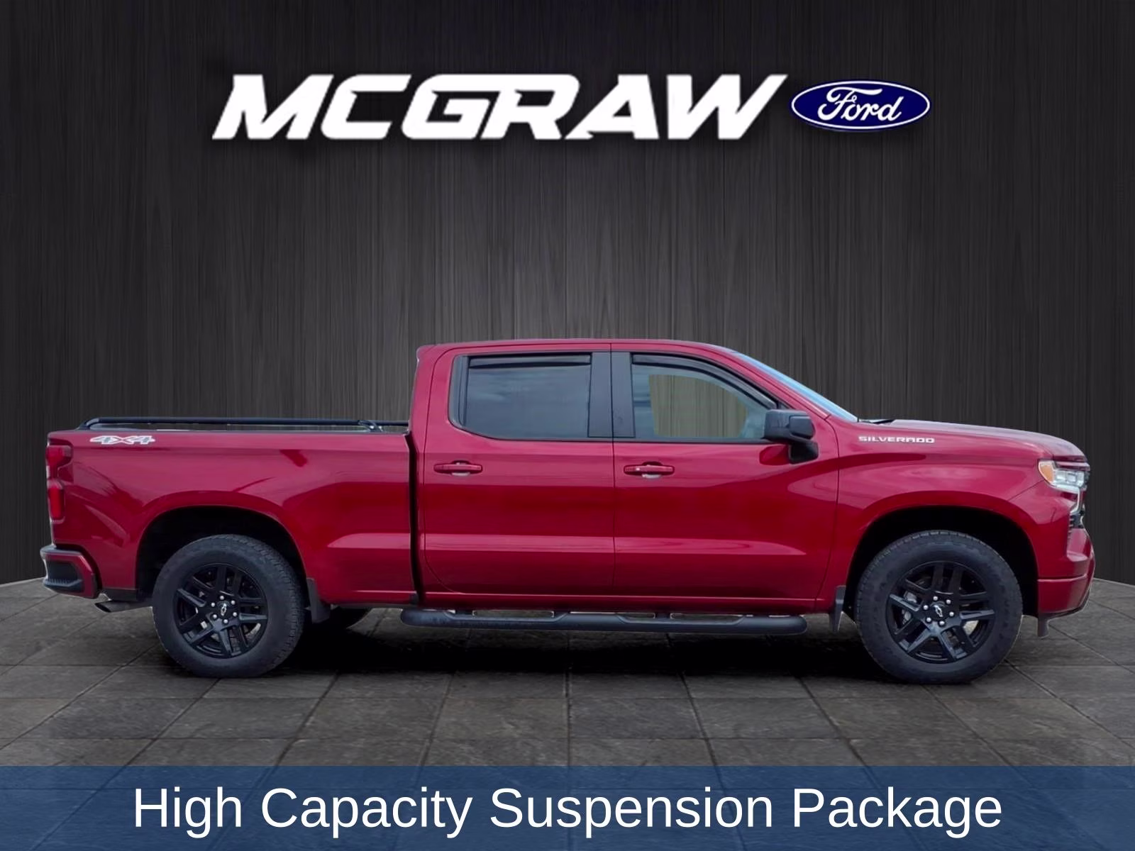 2024 Radiant Red Chevrolet Silverado 1500 RST 4X4 Truck