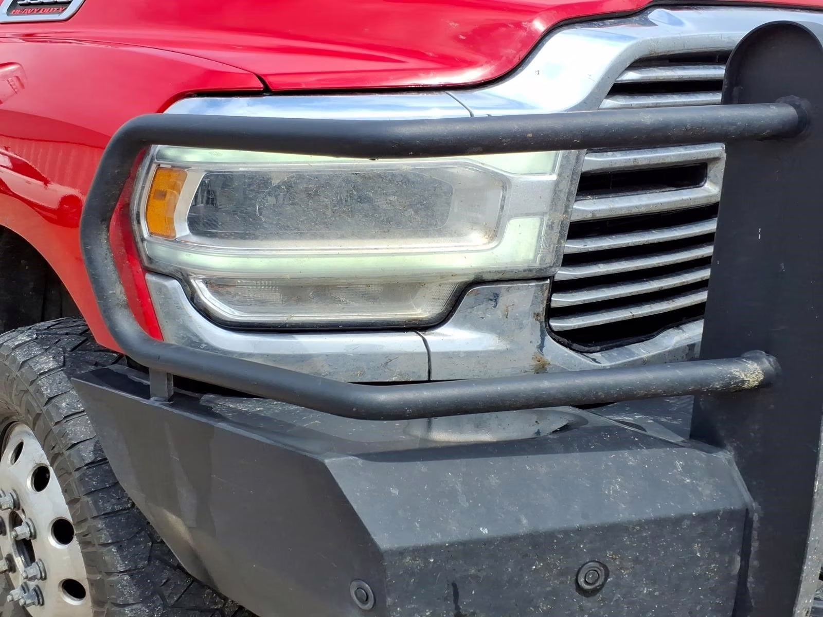 2024 Flame Red Clearcoat Ram 3500 Laramie 4X4 Truck