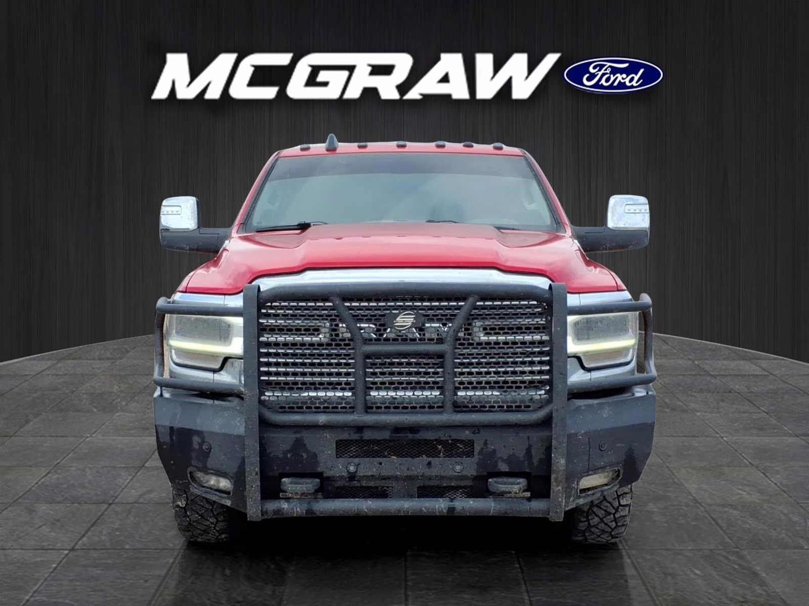 2024 Flame Red Clearcoat Ram 3500 Laramie 4X4 Truck
