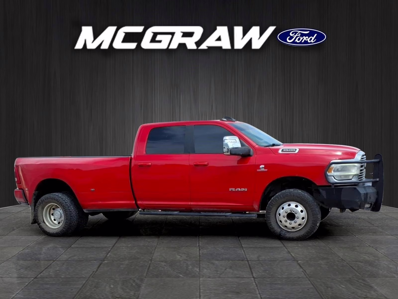 2024 Flame Red Clearcoat Ram 3500 Laramie 4X4 Truck