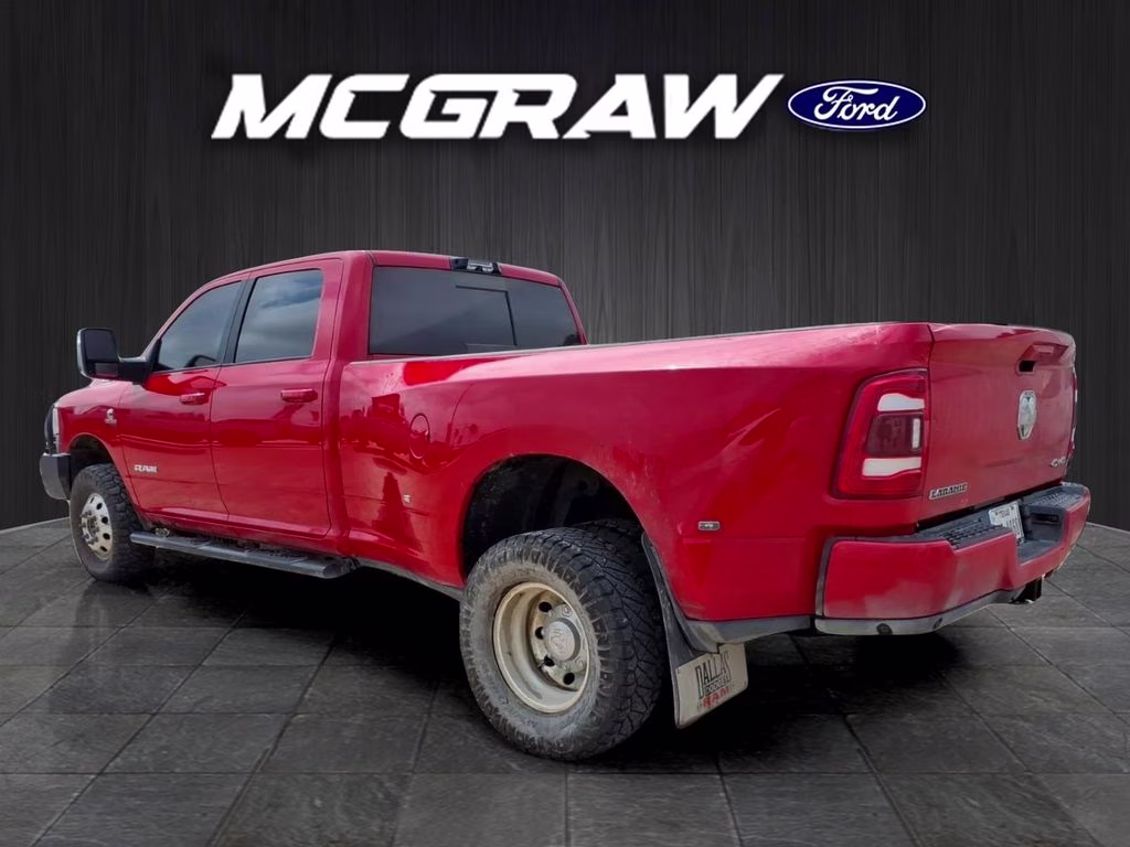 2024 FLAME RED CLEARCOAT Ram 3500 Laramie 4X4 Truck