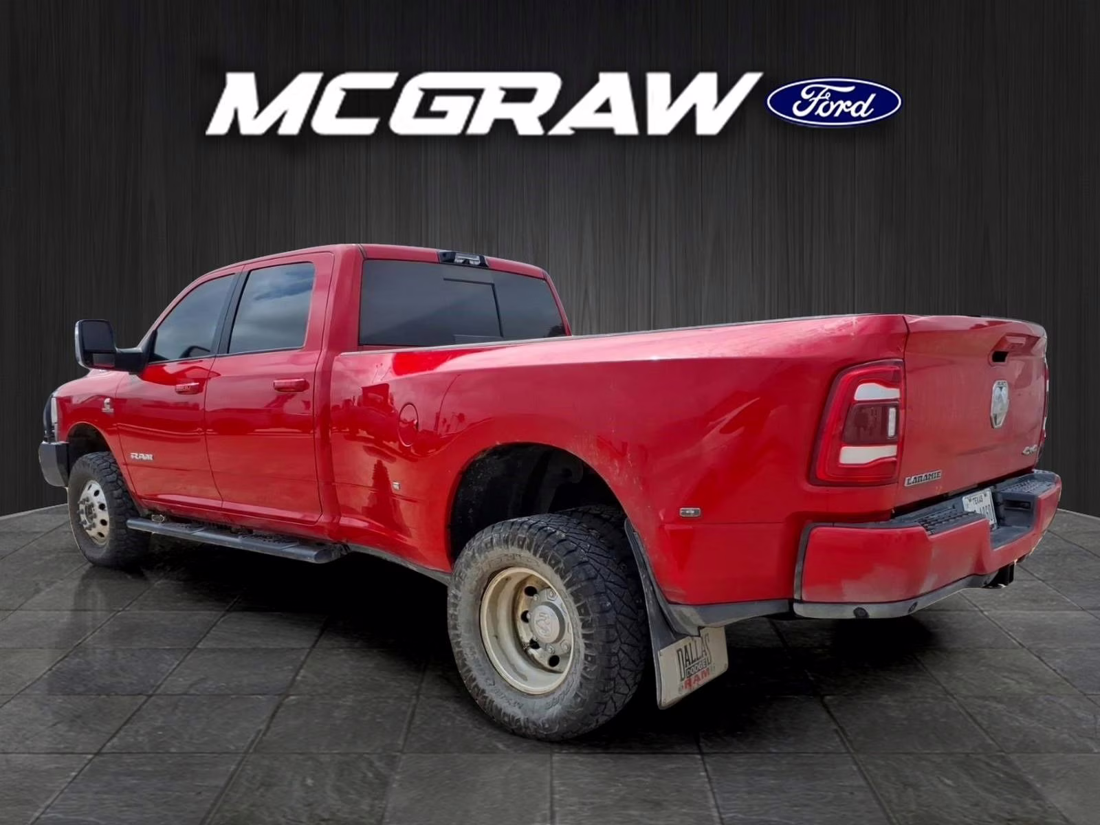 2024 Flame Red Clearcoat Ram 3500 Laramie 4X4 Truck