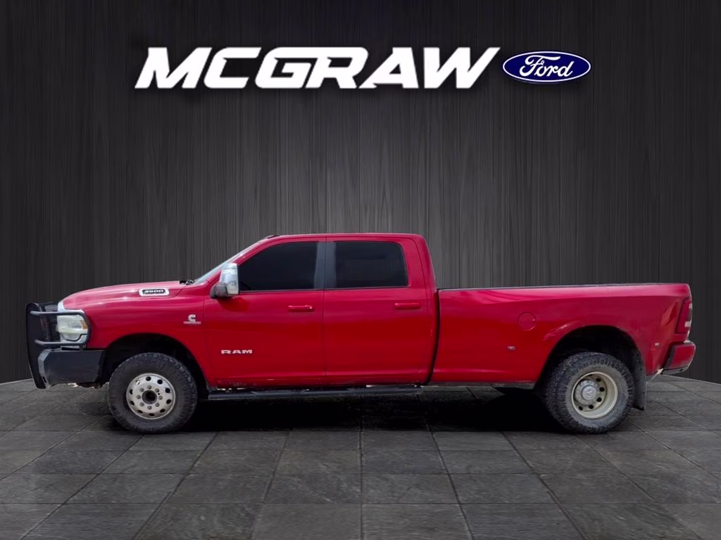 2024 FLAME RED CLEARCOAT Ram 3500 Laramie 4X4 Truck