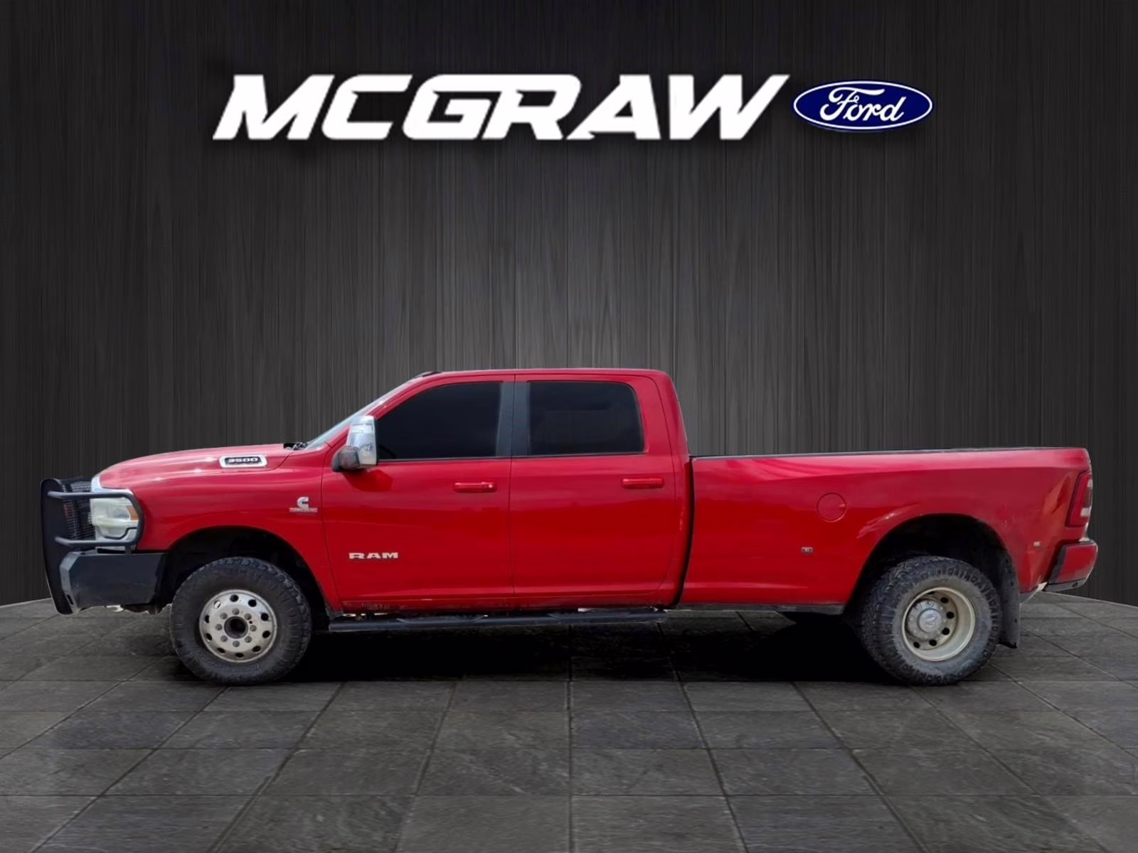 2024 Flame Red Clearcoat Ram 3500 Laramie 4X4 Truck